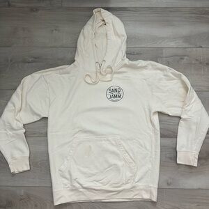 Sand Jamm Cream Hoodie